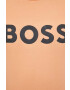 Boss Orange Bavlněné tričko BOSS BOSS CASUAL oranžová barva s potiskem - Pepit.cz