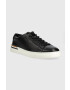 Boss Kožené sneakers boty Clint černá barva 50486498 - Pepit.cz