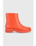 Calvin Klein Holínky Rain Boot dámské oranžová barva - Pepit.cz