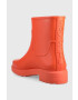 Calvin Klein Holínky Rain Boot dámské oranžová barva - Pepit.cz