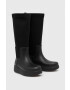 Calvin Klein Holínky Rain Boot Wedge High dámské černá barva - Pepit.cz