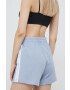 Calvin Klein Jeans Bavlněné šortky dámské s aplikací high waist - Pepit.cz