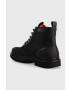 Calvin Klein Jeans Boty Lug Mid Laceup Boot Thermo pánské černá barva - Pepit.cz