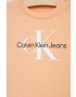 Calvin Klein Jeans Dětská souprava oranžová barva - Pepit.cz