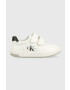 Calvin Klein Jeans Dětské sneakers boty bílá barva - Pepit.cz