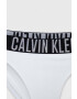 Calvin Klein Jeans Dvoudílné dětské plavky bílá barva - Pepit.cz