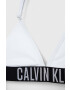 Calvin Klein Jeans Dvoudílné dětské plavky bílá barva - Pepit.cz