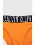 Calvin Klein Jeans Dvoudílné dětské plavky oranžová barva - Pepit.cz