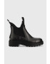 Calvin Klein Jeans Holínky Yw0yw01034 Bds Chelsea Rain Boots dámské černá barva - Pepit.cz