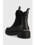 Calvin Klein Jeans Holínky Yw0yw01034 Bds Chelsea Rain Boots dámské černá barva - Pepit.cz