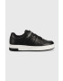 Calvin Klein Jeans Kožené sneakers boty Basket Cupsole Lace Up Low - Pepit.cz