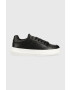 Calvin Klein Jeans Kožené sneakers boty CHUNKY CUPSOLE BADGE černá barva YW0YW00926 - Pepit.cz