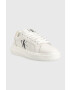 Calvin Klein Jeans Kožené sneakers boty YW0YW00823 CHUNKY CUPSOLE MONOLOGO W - Pepit.cz