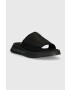 Calvin Klein Jeans Pantofle PREFRESATO SANDAL SOFTNY dámské černá barva na platformě YW0YW00968 - Pepit.cz