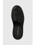 Calvin Klein Jeans Pantofle TOOTHY COMBAT SANDAL WEBBING dámské černá barva na platformě YW0YW00949 - Pepit.cz