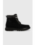 Calvin Klein Jeans Semišové boty Lug Mid Laceup Boot Hike pánské černá barva - Pepit.cz