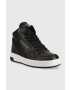 Calvin Klein Jeans Sneakers boty Basket Cupsole Mid černá barva - Pepit.cz