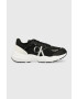 Calvin Klein Jeans Sneakers boty RETRO TENNIS OVER MESH WN černá barva YW0YW00946 - Pepit.cz