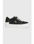 Calvin Klein Jeans Sneakers boty VULC FLATFORM BOLD FLUO CONTR černá barva YW0YW00904 - Pepit.cz