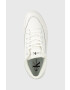 Calvin Klein Jeans Sneakers boty Yw0yw00865 Vulc Flatf Mid Wrap Around Logo bílá barva - Pepit.cz