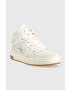 Calvin Klein Jeans Sneakers boty YW0YW00877 BASKET CUPSOLE MID LTH MONO béžová barva - Pepit.cz