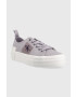 Calvin Klein Jeans Tenisky BOLD VULC FLATF LACE dámské fialová barva YW0YW01039 - Pepit.cz