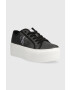 Calvin Klein Jeans Tenisky CUPSOLE FLATFORM NY šedá barva YW0YW01221 - Pepit.cz