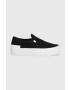 Calvin Klein Jeans Tenisky VULC FLATF BOLD SLIPON FLUO CONT dámské černá barva - Pepit.cz