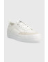 Calvin Klein Jeans Tenisky VULC FLATFORM BOLD IRREG LINES dámské bílá barva YW0YW00903 - Pepit.cz