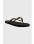 Calvin Klein Jeans Žabky BEACH SANDAL AOP pánské černá barva YM0YM00656 - Pepit.cz