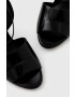 Calvin Klein Kožené sandály GEO STIL SANDAL 90HH černá barva HW0HW01462 - Pepit.cz