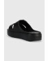 Calvin Klein Pantofle DOUBLE STRAP SLIPPER pánské černá barva HM0HM00967 - Pepit.cz