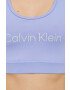 Calvin Klein Performance Sportovní podprsenka Ck Essentials fialová barva - Pepit.cz