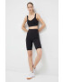 Calvin Klein Performance Tréninkové šortky Essentials černá barva hladké high waist - Pepit.cz