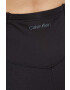 Calvin Klein Performance Tréninkové šortky Essentials černá barva hladké high waist - Pepit.cz