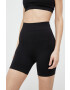 Calvin Klein Performance Tréninkové šortky Essentials černá barva hladké high waist - Pepit.cz