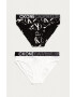 Calvin Klein Underwear Dětské kalhotky (2-pack) - Pepit.cz