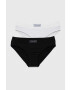 Calvin Klein Underwear Dětské kalhotky 2-pack černá barva - Pepit.cz