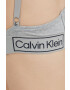 Calvin Klein Underwear Podprsenka šedá barva hladký - Pepit.cz