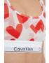 Calvin Klein Underwear Podprsenka fialová barva - Pepit.cz