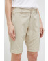 Columbia Outdoorové kalhoty Silver Ridge Utility béžová barva kapsáče high waist - Pepit.cz