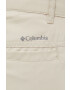 Columbia Outdoorové kalhoty Silver Ridge Utility béžová barva kapsáče high waist - Pepit.cz