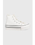 Converse Dětské kožené kecky CON OBUWIE A01016C EVA LIFT bílá barva - Pepit.cz