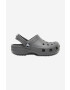 Crocs Dětské pantofle šedá barva - Pepit.cz