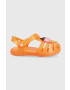 Crocs Dětské sandály ISABELLA CHARM SANDAL oranžová barva - Pepit.cz