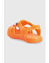 Crocs Dětské sandály ISABELLA CHARM SANDAL oranžová barva - Pepit.cz