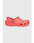 Crocs Pantofle CLASSIC KIDS CLOG červená barva - Pepit.cz