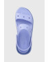 Crocs Pantofle Classic Mega Crush Sandal dámské fialová barva na platformě 207989 207989.5Q6-5Q6 - Pepit.cz