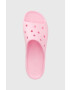 Crocs Pantofle Classic Platform Slide dámské růžová barva na platformě 208180 208180.6S0-6S0 - Pepit.cz