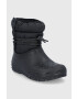 Crocs Sněhule černá barva PUFF.LUXE.BOOT.W.207312-BLACK - Pepit.cz